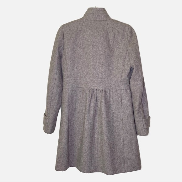 J. Crew Lady Day Wool Blend Coat in Oatmeal Size 4 - Picture 3 of 12